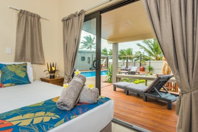 Turangi Lagoon Villas Bedroom